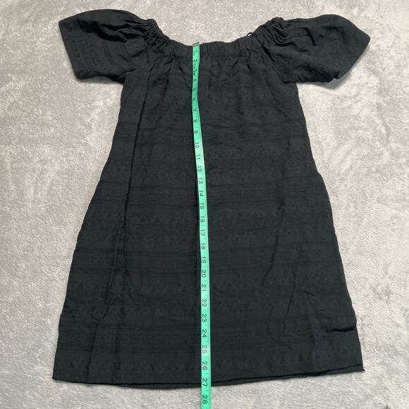 ALC Dress Womens 0 Black Off The Shoulder Mini Cocktail Party Casual LBD - Picture 6 of 7